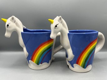 ThinkGeek Unicorn Mugs - 2 Pieces