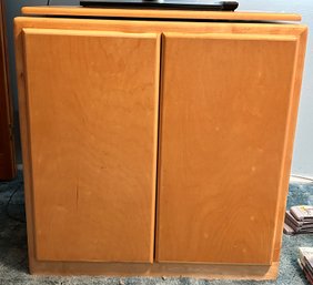 Swivel Top Media Console Cabinet