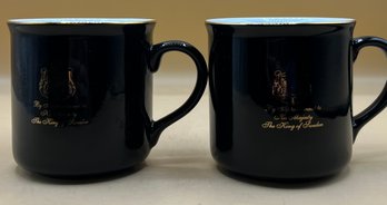 Gevalia Kaffe - By Appointment To His Majesty The King Of Sweden Coffee Mugs  - Set Of 2