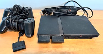 Sony Playstation 2 With 2 Controllers Model SCPH-70012