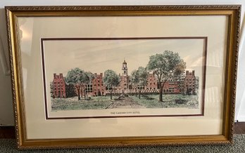 P.H. James Garden City Hotel Framed Print