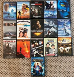 DVD Lot, Lawrence Of Arabia,  The Day After Tomorrow, Avatar, War Of The Worlds, 16 Piece Lot