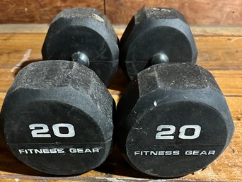 Fitness Gear 20lb Hand Held Weights