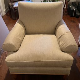 Baker Upholstered Arm Chair