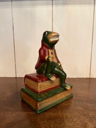 Amita Porcelain Frog Trinket Box