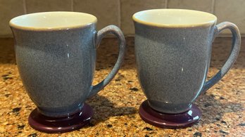 Denby England Mugs - 2 Pieces