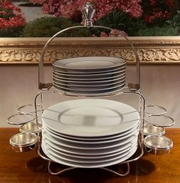 Wallace Fine China With Stand - 16 Dishes
