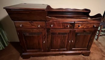 Solid Wood Buffet Cabinet
