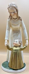 Goebel Porcelain Figurine 'Her Shining Hour' Mother And Child BYI 56 1966 Stamped