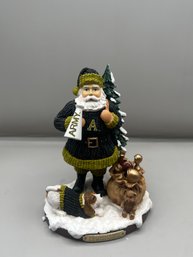 Army Christmas Cheer Santa Figurine Memory Company 5th Fifth - NCAA FootbalL