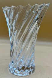 Mikasa Accent Crystal Bud Vase Deep Grove Design