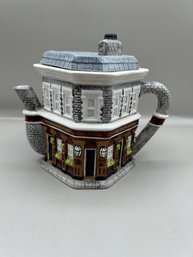 Western House Eastenders The Queen Victoria Hand Painted Ceramic Tea Pot