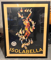 Isolabella Leonetto Cappiello Liquor Advertising Print Framed