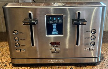 Cuisinart 4-slice Digital Toaster With Memory Set Feature-  Model No: CPT-740