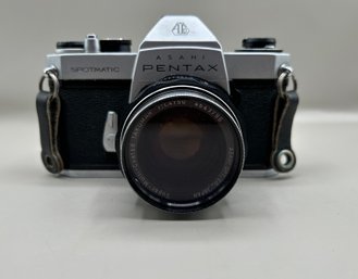Asahi Pentax Spotmatic 35mm Camera Super-takumar 1:1.8/55