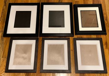 Assorted Large Picture Frames - 6 Pieces