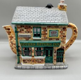 Western House Coronation St. Rovers Return Inn Ceramic Teapot