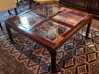 Glass Top Coffee Table