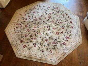 Octagon Shaped Area Rug 5ft