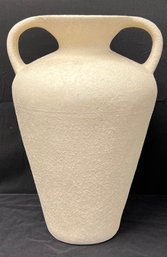 Natural Ceramic Speckled Amphora/vase