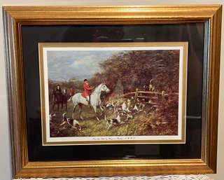 Over The Stile By Heywood Hardy, A. R. W. I. Framed Print