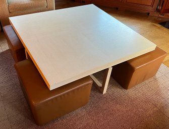 Ligne Roset Table With Seats