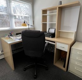 Office Desks & Chair - 3 Pieces