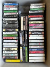 Assorted Lot Of Cassette Tapes