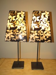 AE Jennings Designs 'Photo Vellum' Table Lamps - Set Of 2