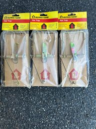 Helping Hand Rat Traps, 3 Piece Lot Factory Sealed
