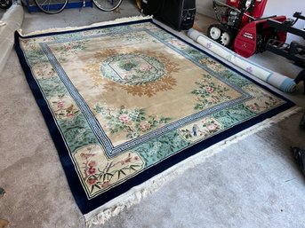Peacock Design Area Rug 10ft 4inches X 8ft