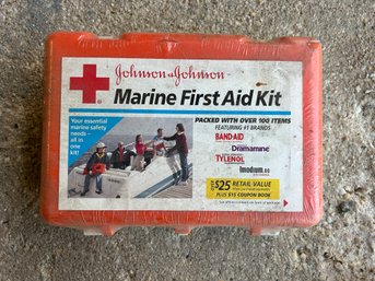 Johnson And Johnson Marine First Aid Kit Factory Sealed