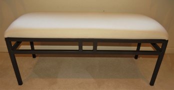 Johnston Casuals Furniture Inc. Ivory Fabric Bench