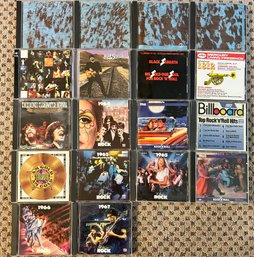 Assorted Cds, Black Sabbeth, Bob Seger, Creedance, 18 Piece Lot