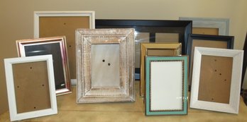 Picture Frames - Assorted Lot Of 10