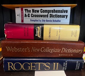 Dictionary & Thesaurus Lot (5 Pieces)