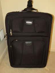 Delsey Black 28' 2-wheeled Suitcase