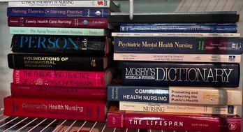 Psychiatric Nursing & Healthcare Book Lot (20 Pieces)