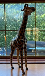 Giraffe Paper Mache Statue