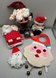 Christmas Decor Lot Of 6