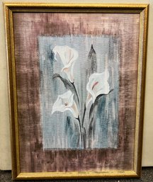 Robbins Lily Print Framed