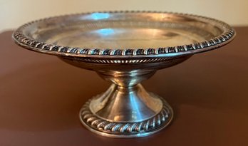 Rogers Sterling Weighted Pedestal Dish 5.72 OZT