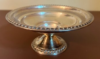 Rogers Sterling Weighted Reinforced Pedestal Dish 5.62 OZT