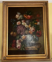 Floral Still-life Extra Large Painting Framed