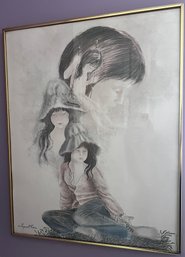 Margaret Kane Signed Framed Print