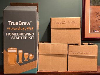 TrueBrew Home Brewing Starter Kit With Bottles