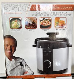 Wolfgang Puck Essential Series 8qt Pressure Cooler,  New In Box