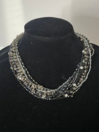 Multi-strand Beaded Necklace
