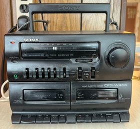 Sony Radio Cassette-corder Model No: CFS-W455