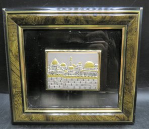 Classica 'israel' Handicraft Made Of Cristal Sterling Silver/925 Framed